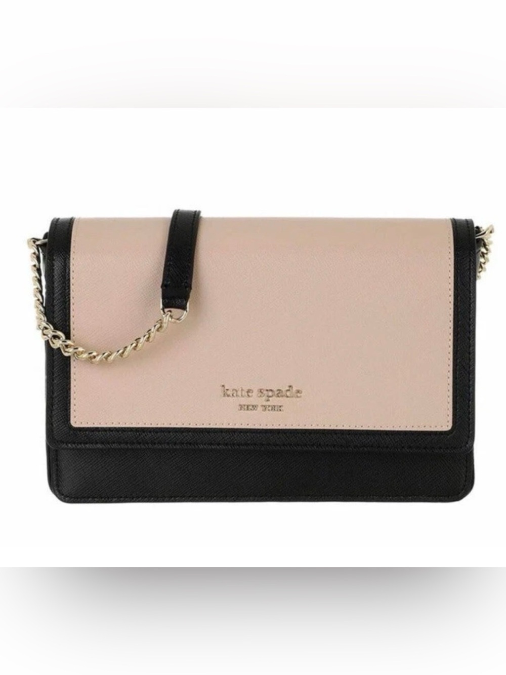 Kate Spade New York Morgan flap chain wallet crossbody